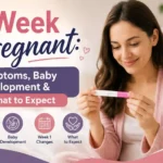 1 Week Pregnant Symptoms, Baby Development & What to Expect
