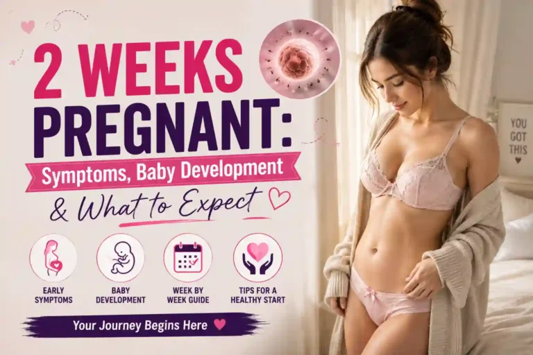 2 Weeks Pregnant Symptoms, Baby Development & What to Expect