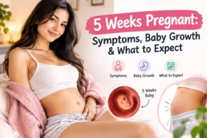 5 Weeks Pregnant Symptoms, Baby Growth & What to Expect
